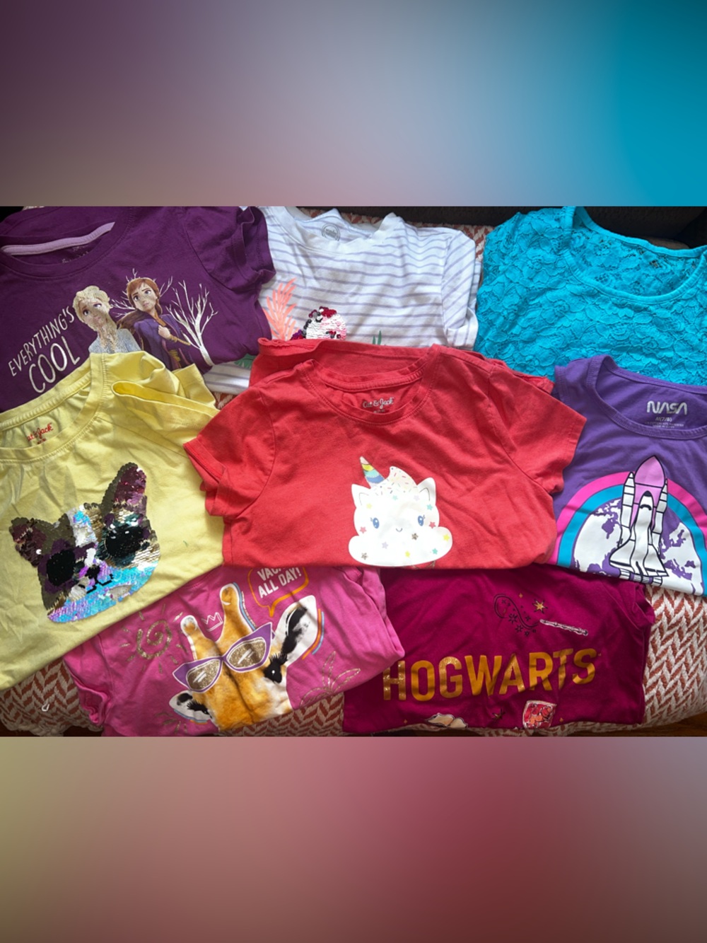 Girls 7/8 Shirt Bundle